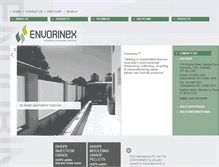 Tablet Screenshot of envorinex.com